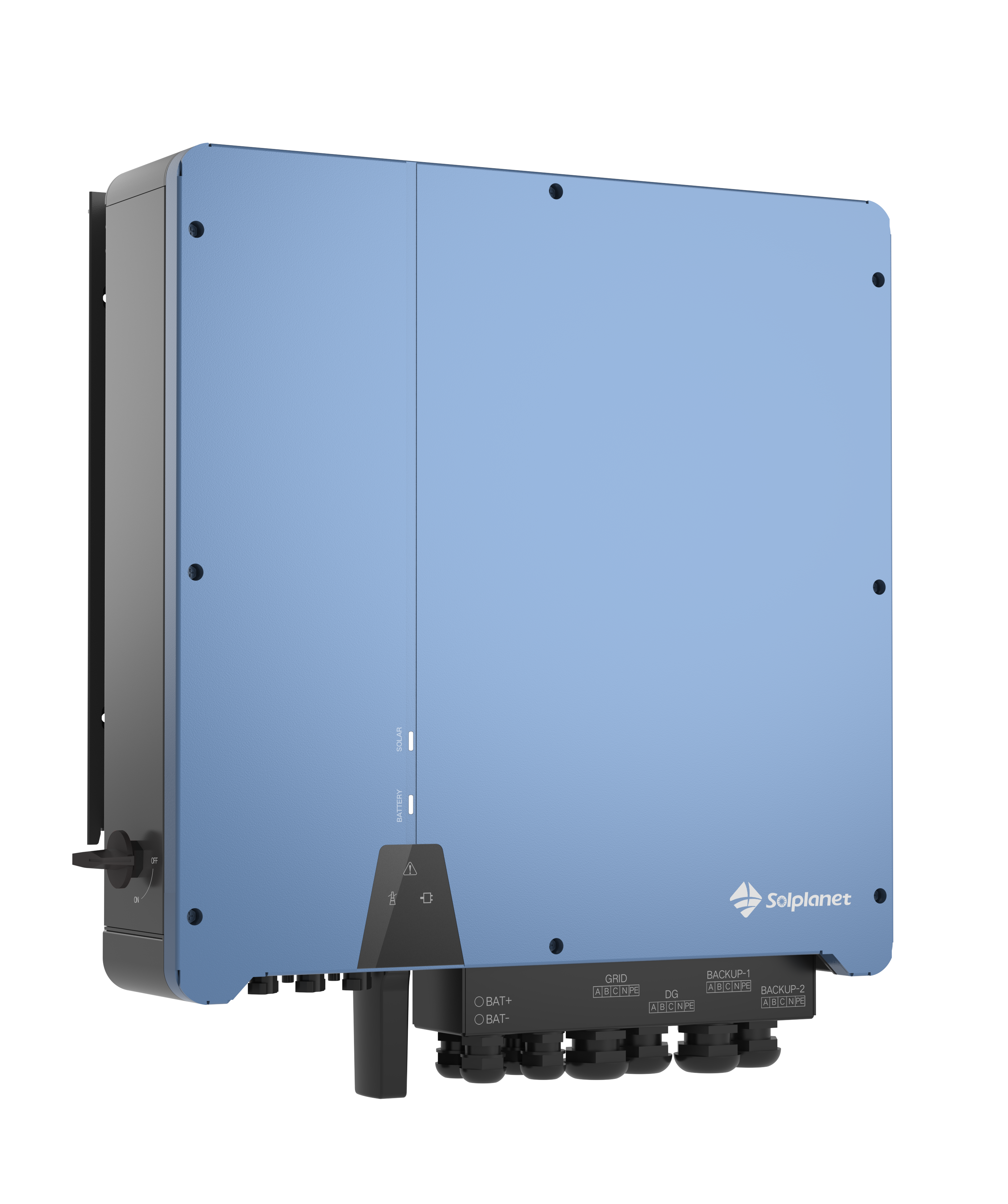 Solplanet - 12,0 kW dreiphasiger Hybrid-Wechselrichter, 2 MPPT, inkl. Wifi Stick, kompatibel zu HV Heimspeicher
